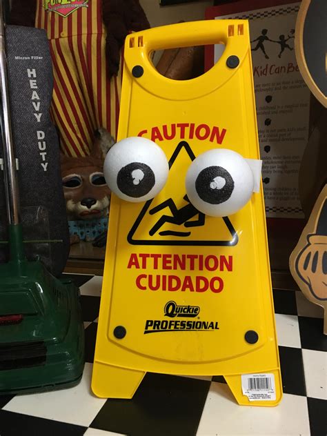 New Animatronics Mr Wet Floor Sign R Fivenightsatfreddys