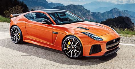 Jaguar Sports Car Orange Ari Warna