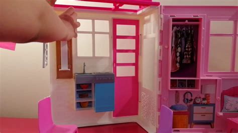 Unboxing Barbie Doll House YouTube