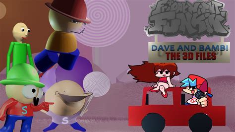 Demo Vs Dave And Bambi The 3d Files Friday Night Funkin Mod