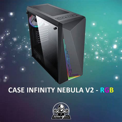 Jual INFINITY NEBULA V2 ATX MATX Gaming Case Shopee Indonesia