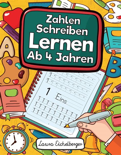 Buchstaben Und Zahlen Schreiben Lernen Ab Jahren Kinderbuchkaufen De