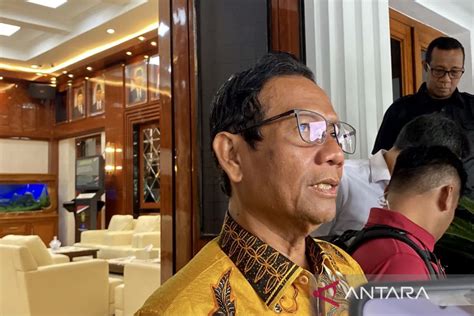 Mahfud MD Pastikan Pemerintah Pantau Pengaduan Terkait Pemilu 2024