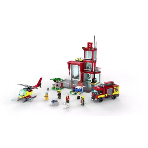 Buy Lego City Fire Station 60320 Building Set Online At Lowest Price In