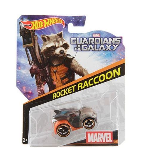 Mattel CBD Hot Wheels Rocket Raccoon Guardians Of The Galaxy
