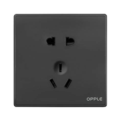 Opple Wall Switch Socket K05 Five Hole Wall Outlet Fire Retardant Material Satety Outlet For