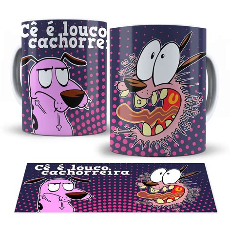 Caneca Cachorro Cê Louco Cachoeira Mega Promoção Envio Imediato
