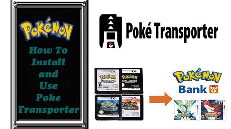 Pokemon Tutorial How To Install And Use Pokemon Transporter YouTube