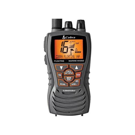 Cobra MR HH350 FLT Floating VHF Radio MRHH350FLT By Cobra Electronics