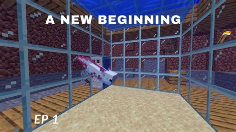 A New Beginning Minecraft Survival Series EP 1 YouTube