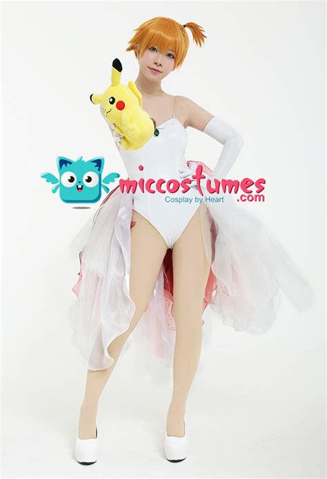 Pm Misty Goldeen Swimsuit Cosplay Dress