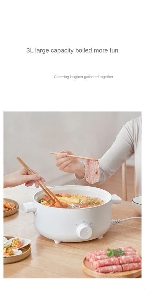 Multifunctional Electric Hot Pot Household L Integrated Student Dormitory Small Electric