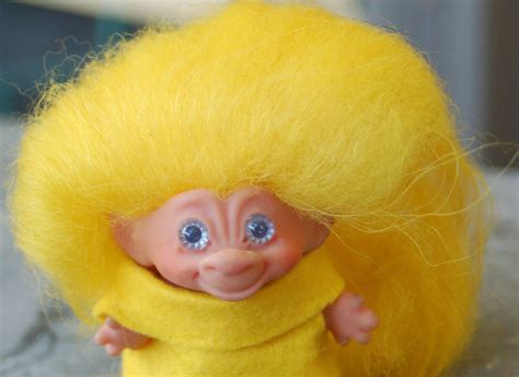 1960s Euc All Orig 2 12 Troll Doll W Natural Etsy Troll Dolls