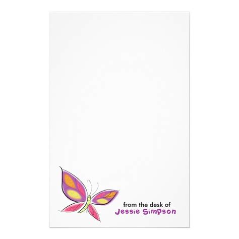 Fun Kids Personalized Stationery Zazzle