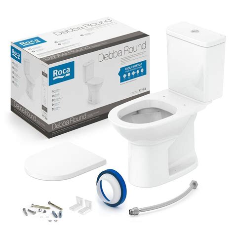 Kit Completo Bacia Caixa Acoplada Monte Carlo Branco Deca