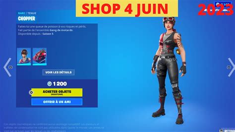 New Chopper Fortnite Skin Boutique Juin Fortnite Battle Royal Item