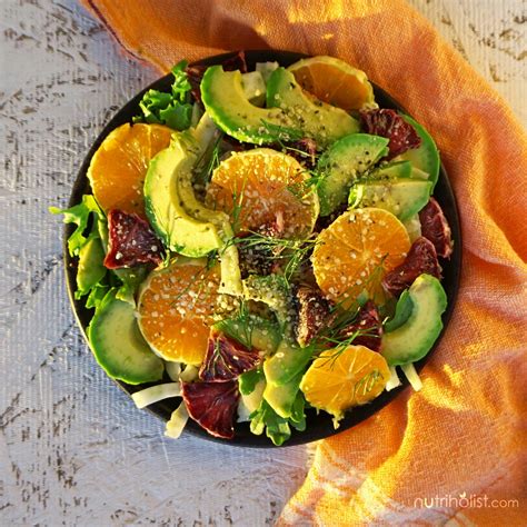 Orange Fennel Salad With Citrus Vinaigrette Nutriholist