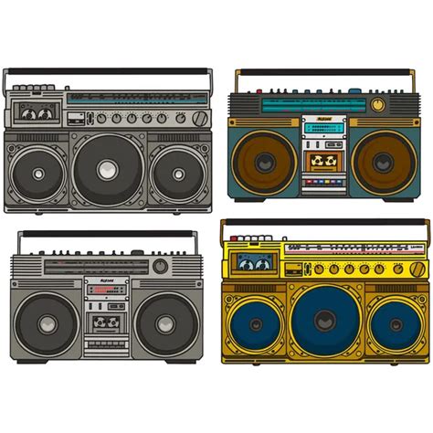 13,404 Boom box Vector Images - Free & Royalty-free Boom box Vectors ...