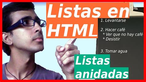 Como Hacer Listas Ordenadas Y Desordenadas En Html Y Listas