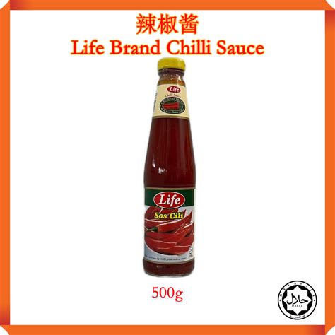 Ready Stock Halal Life Brand Chilli Sauce Sos Cili G