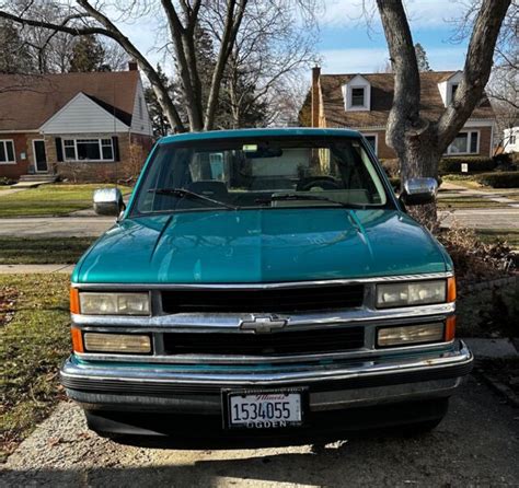 1994 Chevrolet Gmt 400 Pickup Green RWD Automatic C1500 For Sale