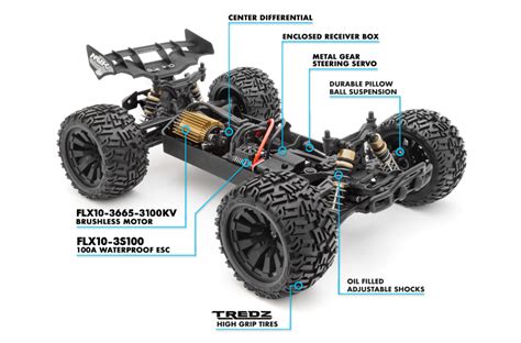 Maverick Quantum XT Flux 3S 1 10 4WD Stadium Truck RTR EuroRC