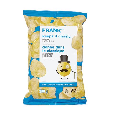 FRANK Original Potato Chips 200 G Canadian Tire