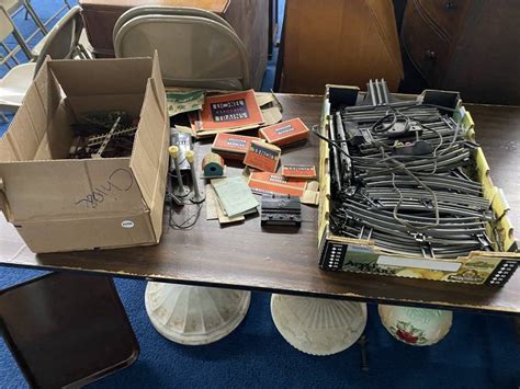 Vintage Lionel Train O Gauge Track And Many Accessories