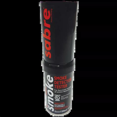 Sabre Smoke Detector Testing Spray 150ml Products Bull Products