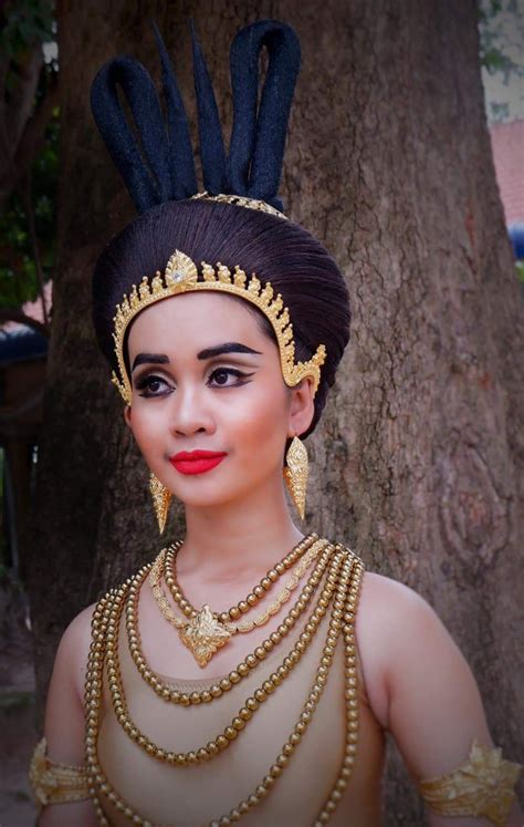 Tep Apsor Beautiful Angel Of Angkor Kingdom Cambodian Lady In