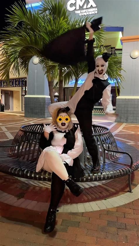 We Are Halloween Ready 🫢 Art And The Pale Girl From Terrifier