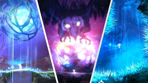 Ori And The Blind Forest Definitive Edition All Escape Sequences Youtube