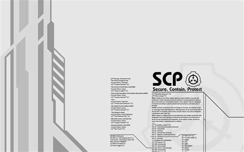 SCP Foundation Logo Wallpapers on WallpaperDog