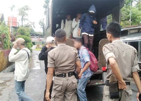 Patroli Antisipasi Tawuran Satpol Pp Padang Amankan Pelajar