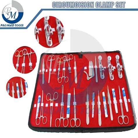 Circumcision Clamp Set Urology Surgical Instruments Kit Ebay