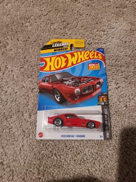 HOT WHEELS Legends Tour Pontiac Firebird rouge échelle EUR PicClick FR