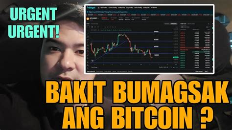 BAKIT BUMAGSAK ANG BITCOIN NGAYUN URGENT UPDATE YouTube