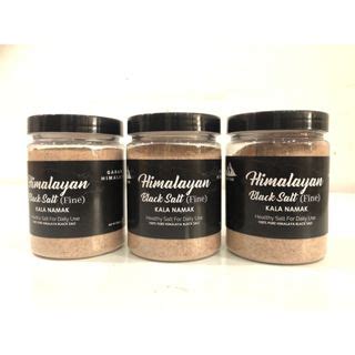 100 Pure Black Salt Kala Namak Garam Hitam HALUS Shopee Malaysia