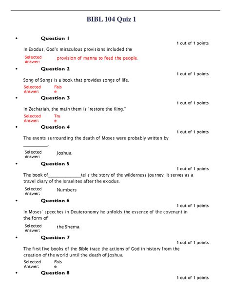 Bible Quiz On Ruth Chapter To Ioannismoray