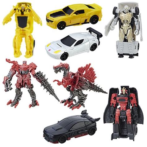 Transformers Last Knight One Step Turbo Changers Wave Set