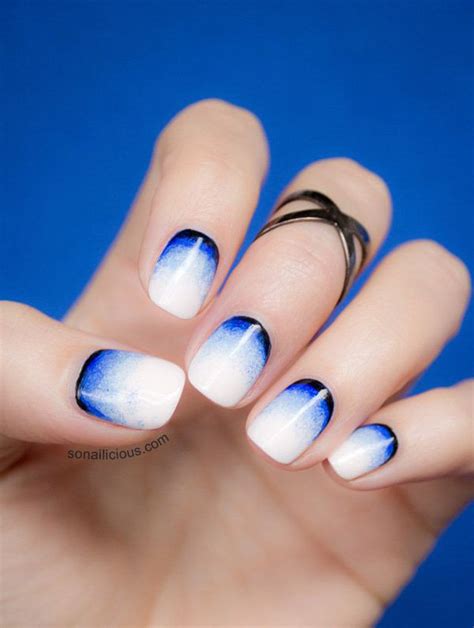 Beach Nail Art For Toes ~ 30 Phenomenal Ombre Nail Art Designs That Are Simply Out Of This World