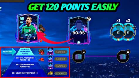 HOW TO EASILY GET 120 PROMOTION POINTS IN UCL EVENT CLAIM FREE 95 OVR