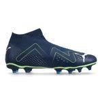 Puma Future Match Laceless Fg Ag Gear Up Navy Hvid Gr N