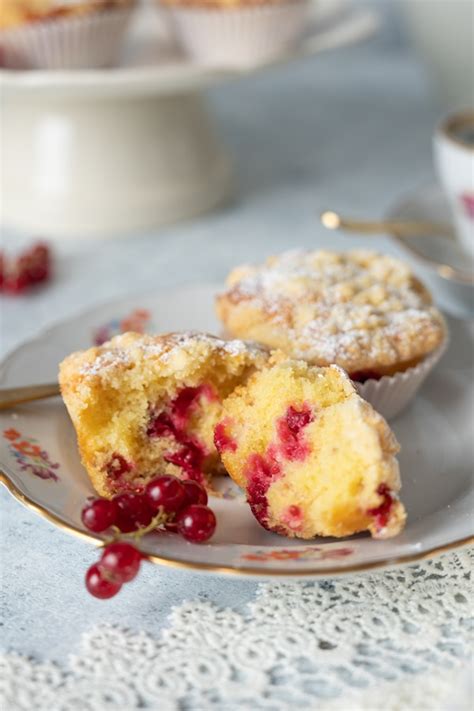 Johannisbeer Muffins Mit Streuseln Zimtkeks Und Apfeltarte