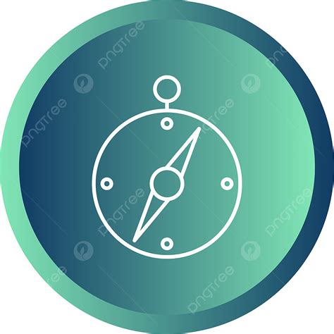 Compass Line Vector PNG Images Beautiful Compass Vector Line Icon