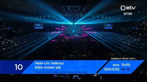 Nele Liis Vaiksoo K Te Mber J Eesti Laul Grand Final Youtube