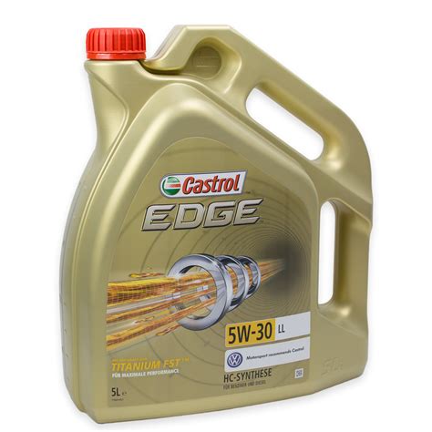 Castrol Edge 15669e Titanium Fst Ll 5w 30 5 Liter Mercedes Benz Vw Audi