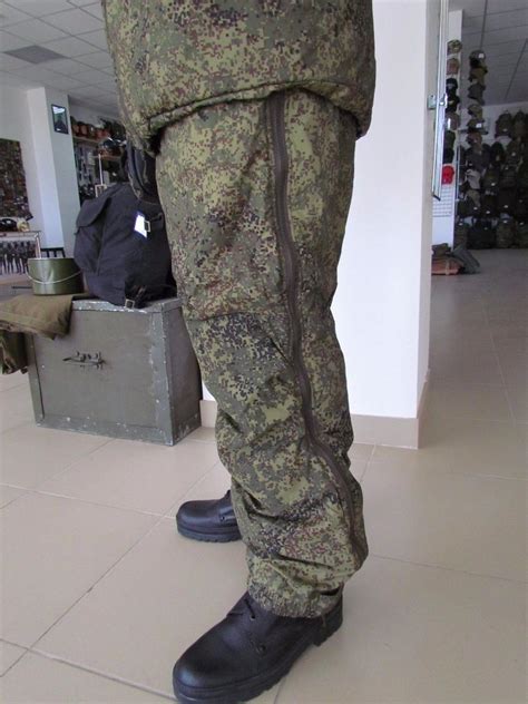 Russian Army Ratnik Vkbo Winter Suit Layer In Digital Flora Camo