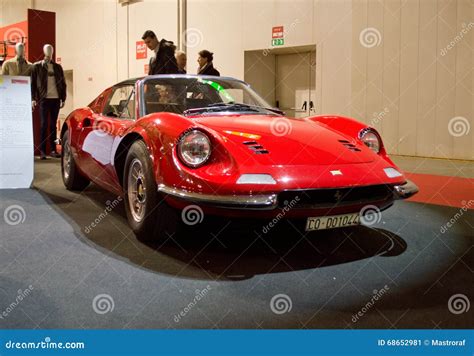 Ferrari Dino 246 GTS At Milano Autoclassica 2016 Editorial Photo