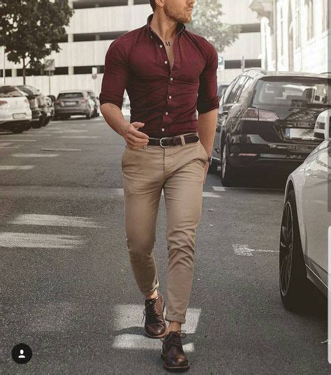 Introducir Imagen Outfit Camisa Vino Hombre Abzlocal Mx